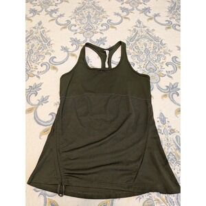 Fabletics Racerback Athletic Tank Top Green XS